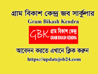 Gram Bikash Kendra NGO Job Circular 2023